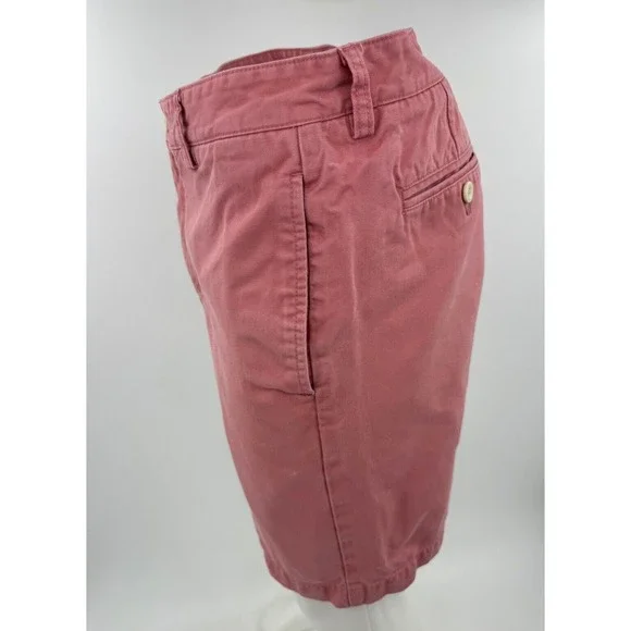 Vineyard Vines Men's Flat Front Club Shorts Size 32 Salmon Summer - Picture 4 of 11